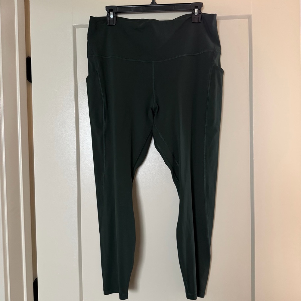 lululemon athletica Dark Green High-Rise Leggings